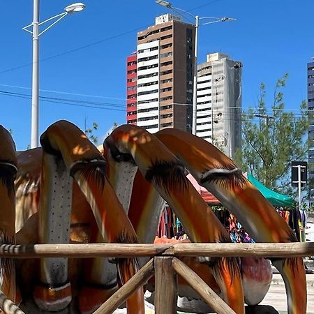 Apto Temporada Com Vista Para O Mar Apartman Fortaleza  Kültér fotó